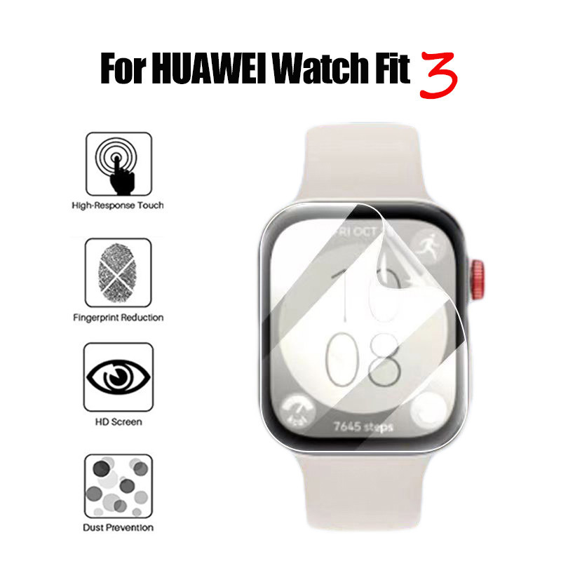 Có sẵn Dành cho HUAWEI Watch Fit 3 Hydrogel Film Bảo vệ màn hình TPU