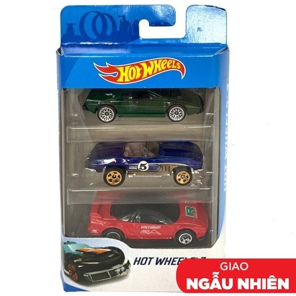 Bộ 3 Siêu Xe Hot Wheels K5904 Mẫu Sản Phẩm Bên Trong Là Ngẫu Nhiên