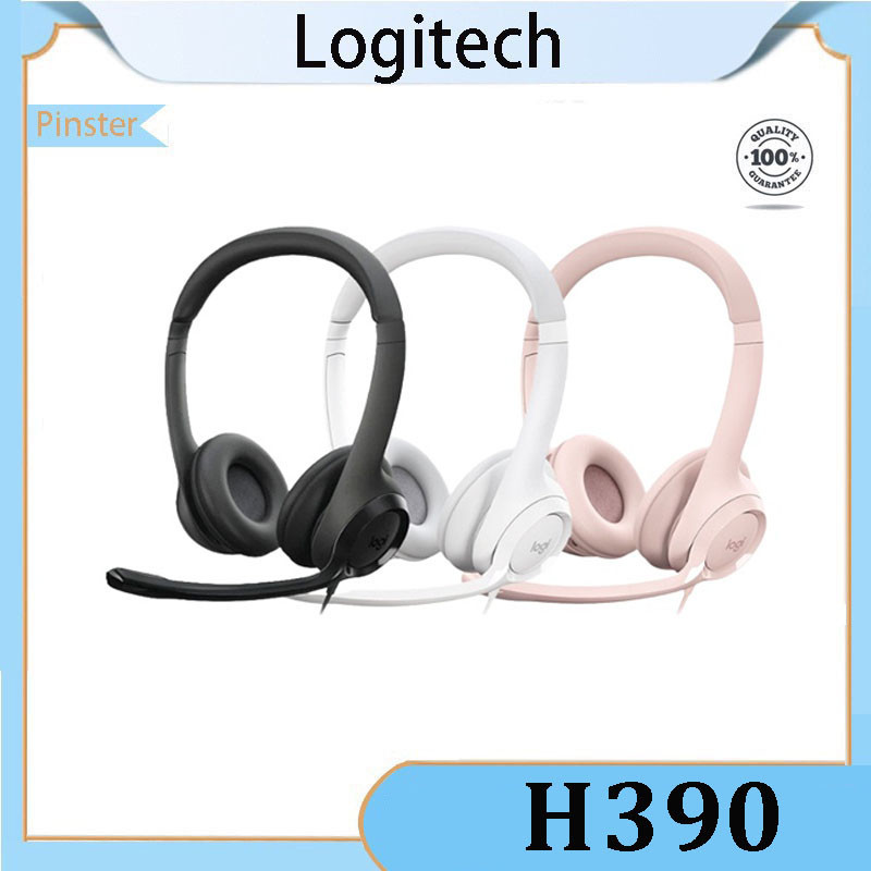 Tai nghe có dây Logitech H390 Tai nghe khử tiếng ồn USB Điều khiển dây