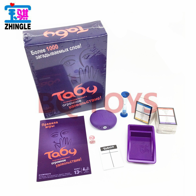 Bán Chạy TRÒ CHƠI RUSSIAN NGƯỜI LỚN TABOO GAME Đảng Ngộ nghĩnh NGƯỜI