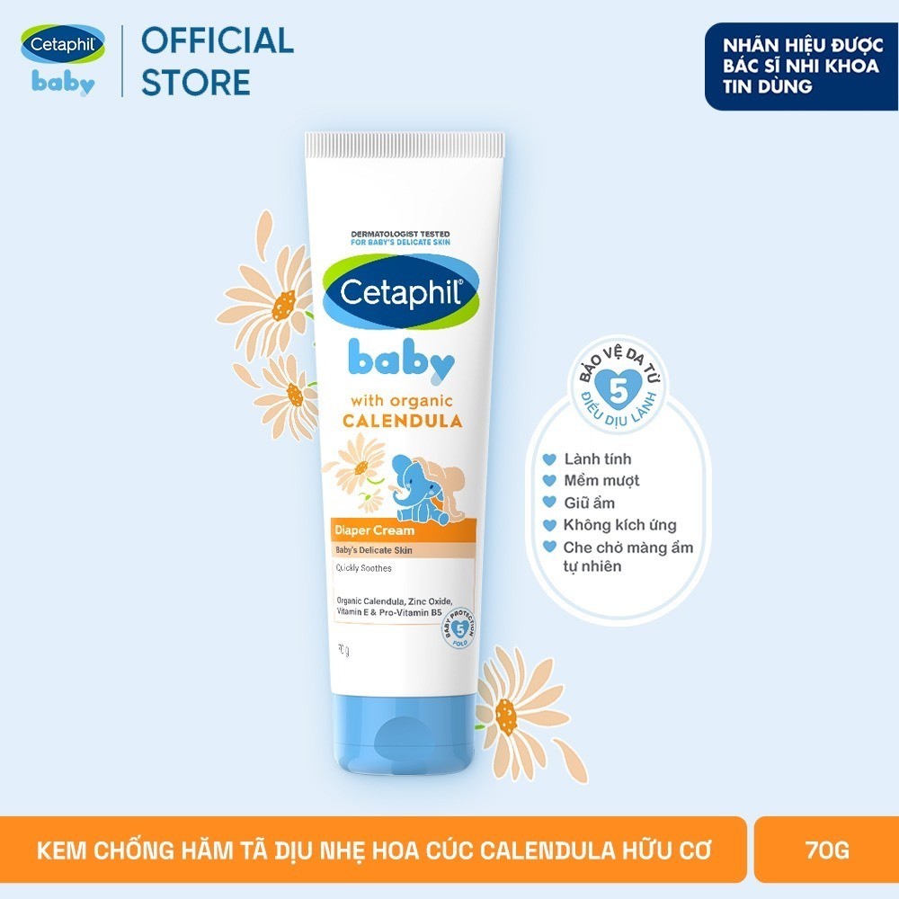 M U M I Kem Ch Ng H M T D U L Nh Cetaphil Baby Diaper Cream