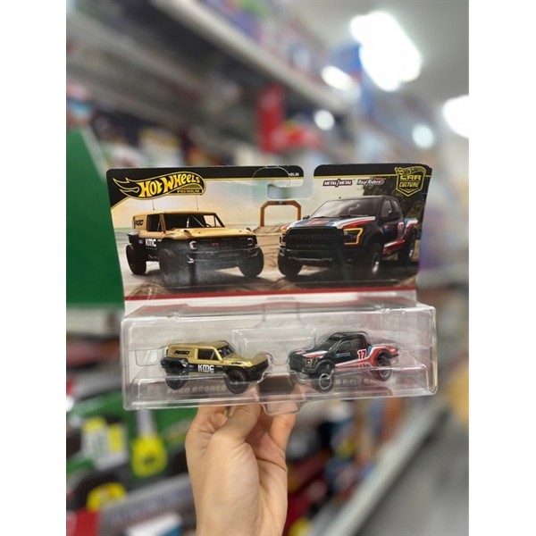 HRR Hot Wheels Premium Pack FORD BRONCO R FORD F RAPTOR
