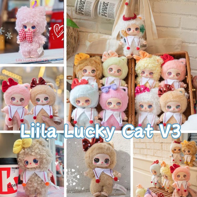 Liila V Blind Box Original Liila Lucky Cat V Plush D Th Ng