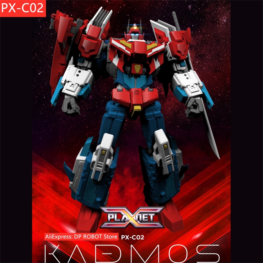 Transformation Planet X PX C02 PXC02 IDW Kadmos Star Saber Action