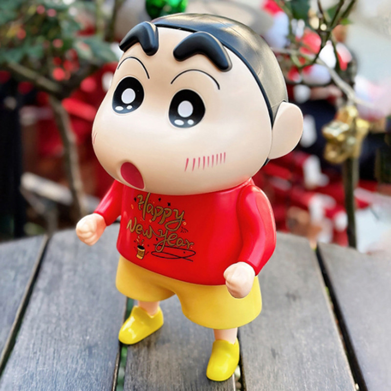 Đáng Yêu Heo Đất Crayon Shin chan Hộp Tiền Thời Trang Lễ Hội Mùa Xuân