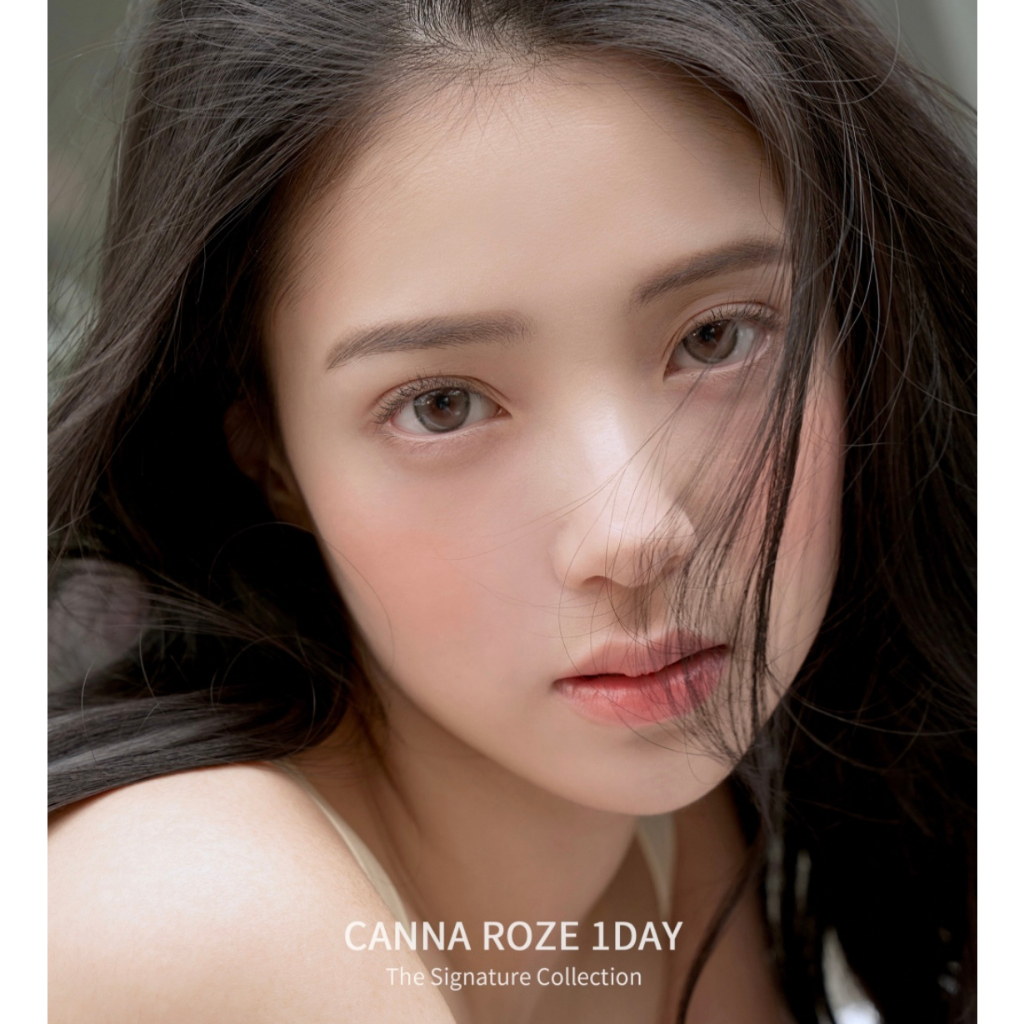 Idol CANNA ROZE NUDE BROWN 10P và BEIGE BROWN 10P ống kính hàn quốc