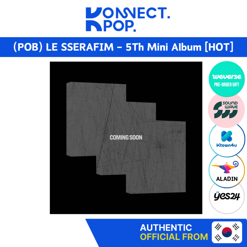 Pob Le Sserafim Th Mini Album Hot Shopee Vi T Nam