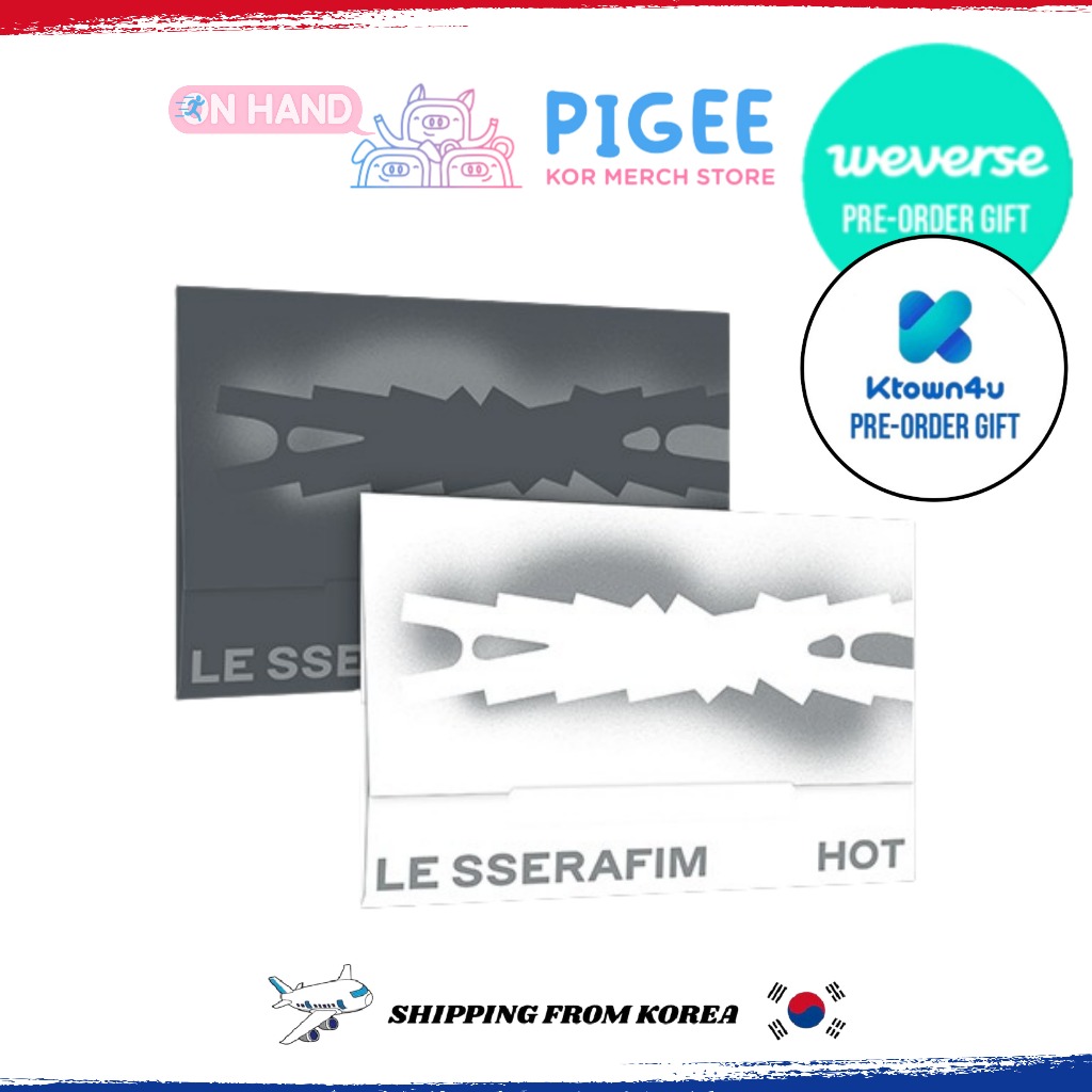 Pob Le Sserafim Hot Th Mini Album Weverse Ver Shopee Vi T Nam