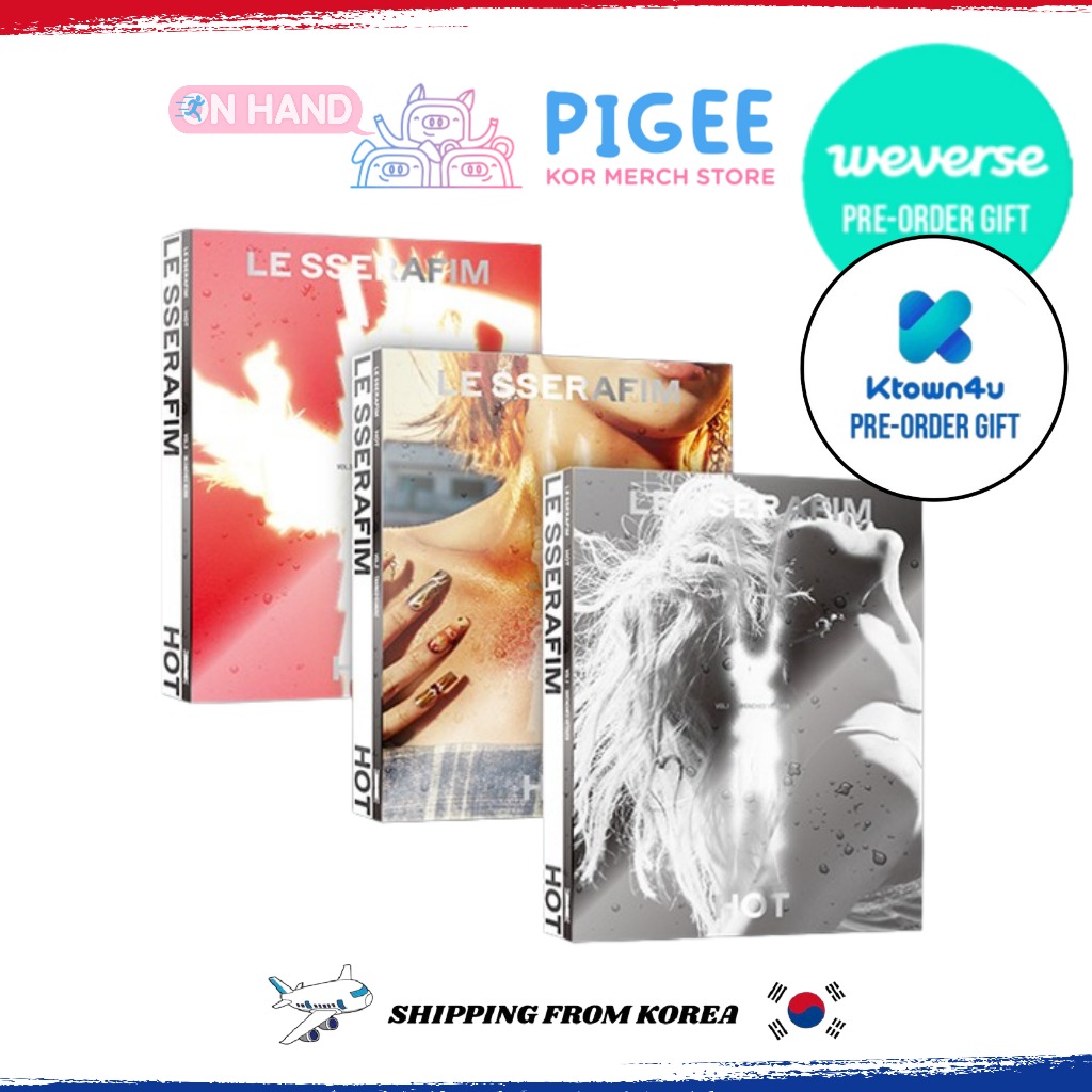 Pob Le Sserafim Hot Th Mini Album Shopee Vi T Nam