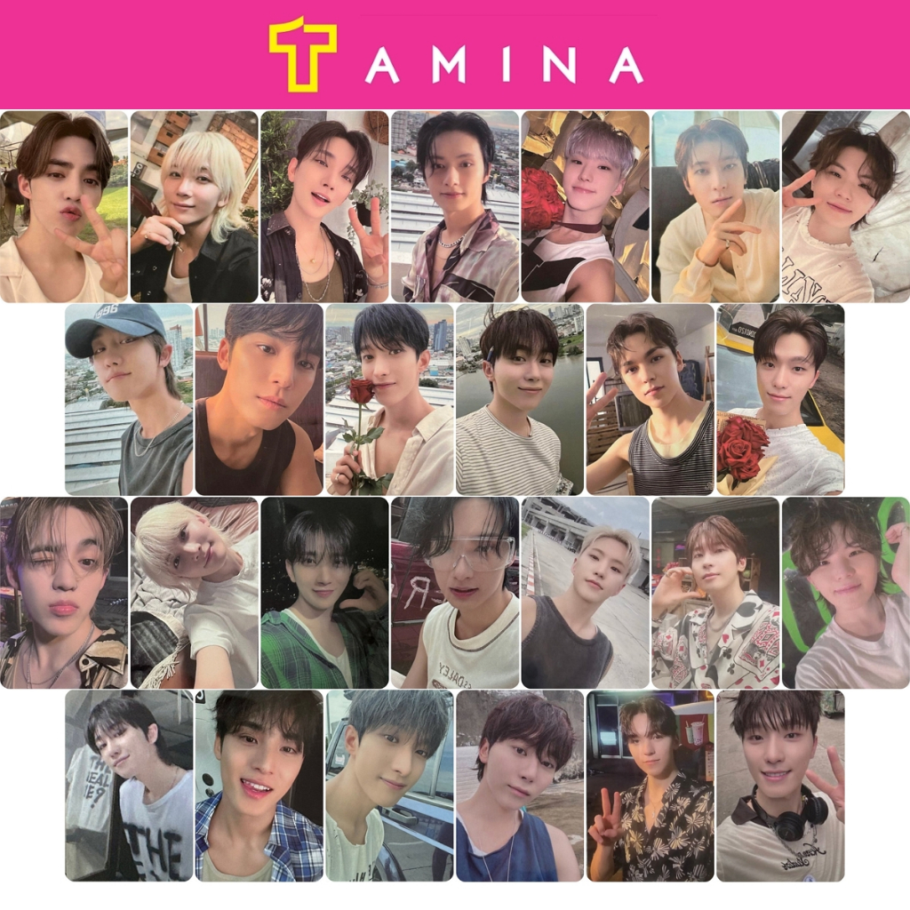 Seventeen Th Mini Album Spill The Feels Photocard Shopee Vi T Nam