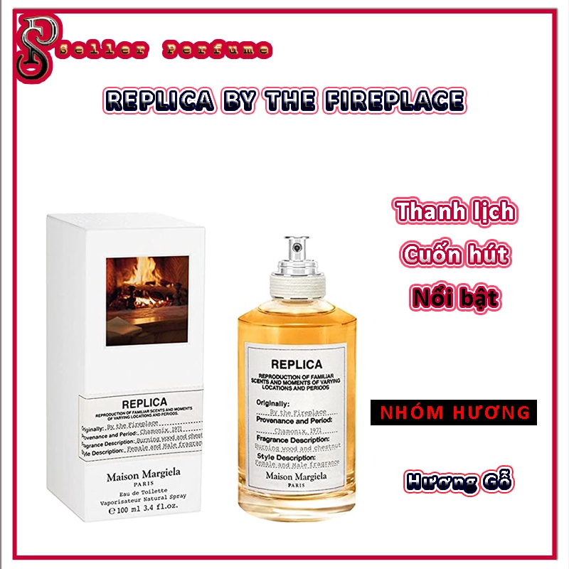 Nước Hoa Nam Nữ Maison Margiela Replica By the Fireplace EDT 100ml