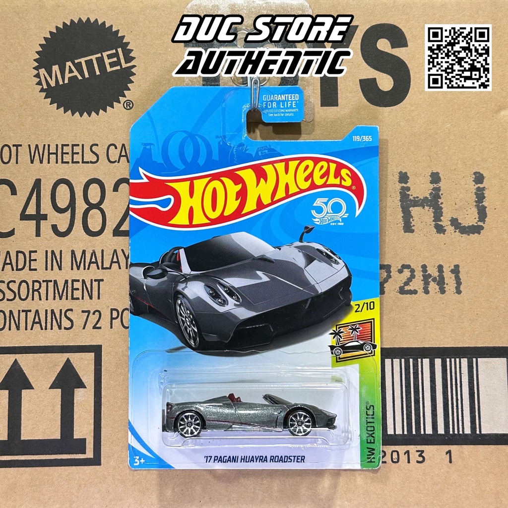 ducstore vn Xe mô hình FJX98 Hot Wheels 17 Pagani Huayra Roadster