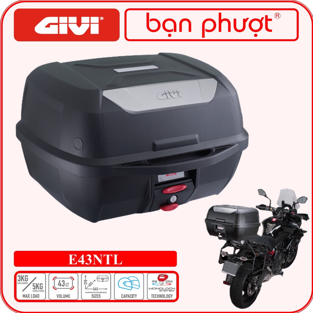 Th Ng Sau Givi E Ntl Mulebox Th Ng Givi Ch Nh H Ng L G N Sau Xe