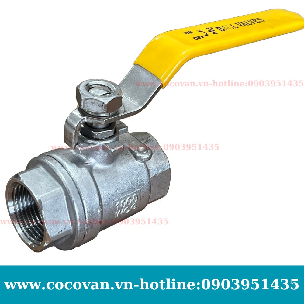 Van bi inox 304 2PC DN10 DN25 ball valves 2PC sus304 Shopee Việt Nam