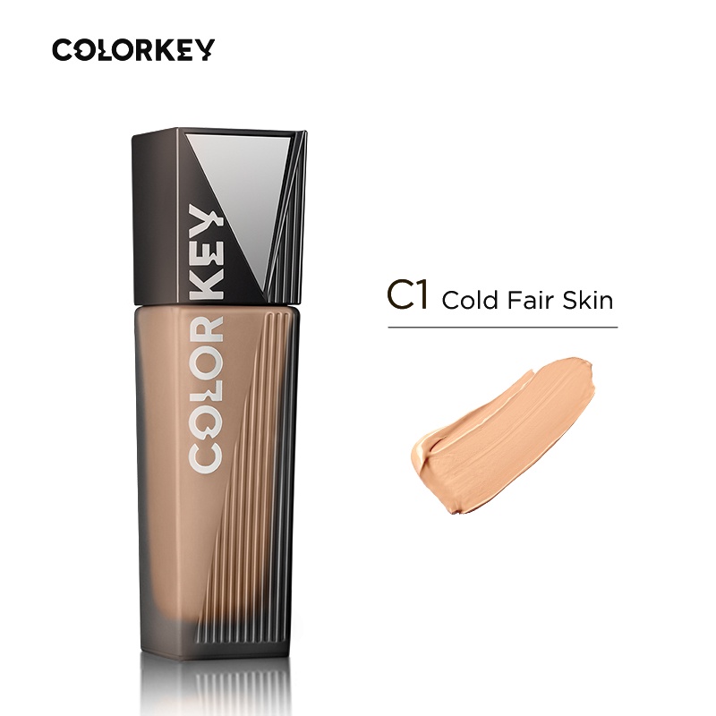 Kem nền COLORKEY dạng lỏng lâu trôi dưỡng ẩm kiểm soát dầu lâu trôi