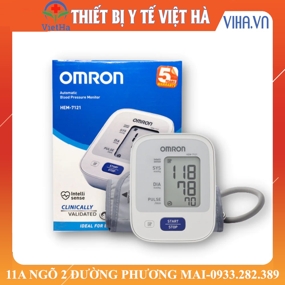 MÁY ĐO HUYẾT ÁP NHẬT BẢN OMRON 7121 HEM 7121 HÀNG CHÍNH HÃNG LƯU 30