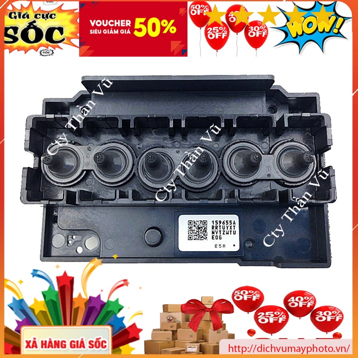 Đế vòi phun dùng cho máy In Epson L1800 1390 L800 L805 T60 T50 DTF chất