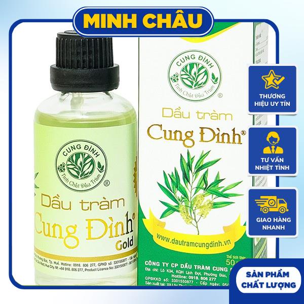 Dầu tràm Cung Đình Gold 50ml Shopee Việt Nam