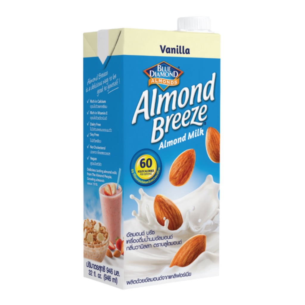 Sữa Hạnh Nhân Vani Almond Breeze Almond Milk Vanilla 946ml BLUE