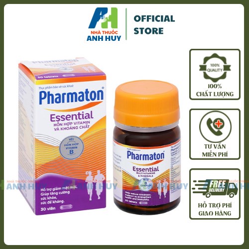 Pharmaton Essential Multivitamins Minerals Sanofi L V Shopee