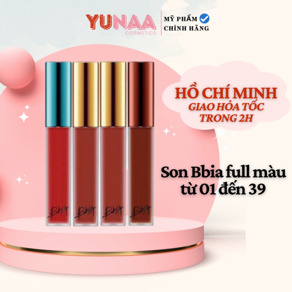 Ch Nh H Ng Son Kem Bbia Last Velvet Lip Tint Son Bbia Full M U