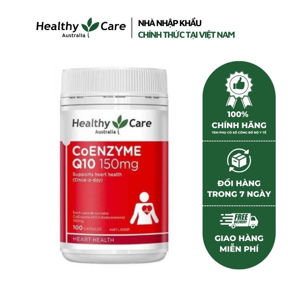 Viên uống bổ tim mạch Healthy Care Coenzyme Q10 100 viên Shopee Việt Nam