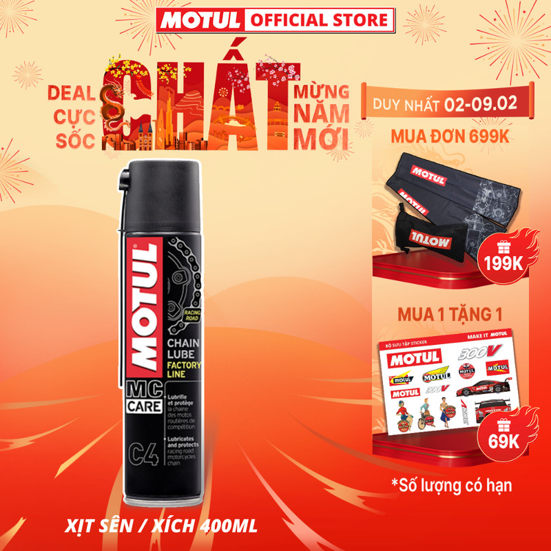 X T S N X Ch Motul C Chain Lube Factory Line L Shopee Vi T Nam