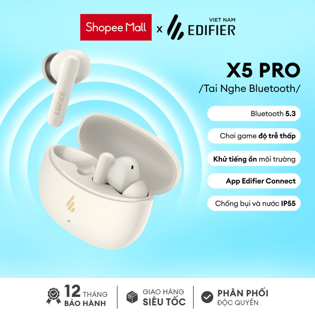 Tai Nghe Bluetooth Kh Ng D Y Edifier X Pro Kh N Ch Ng Ch Ng