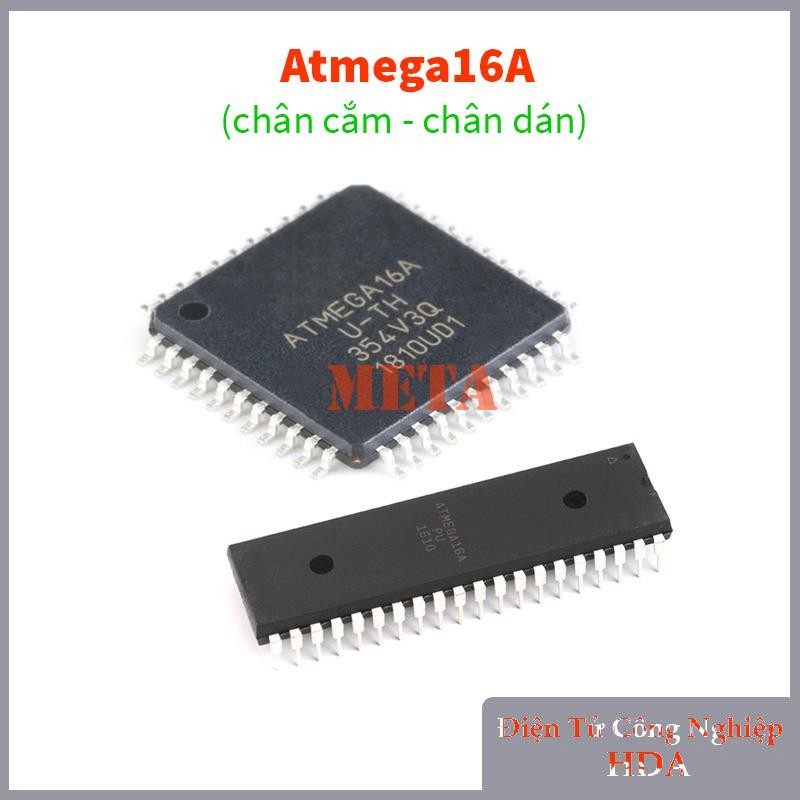 Atmega16A PU Dip 40 AVR Chân Cắm Atmega 16A AU TQFP44 Chân Dán