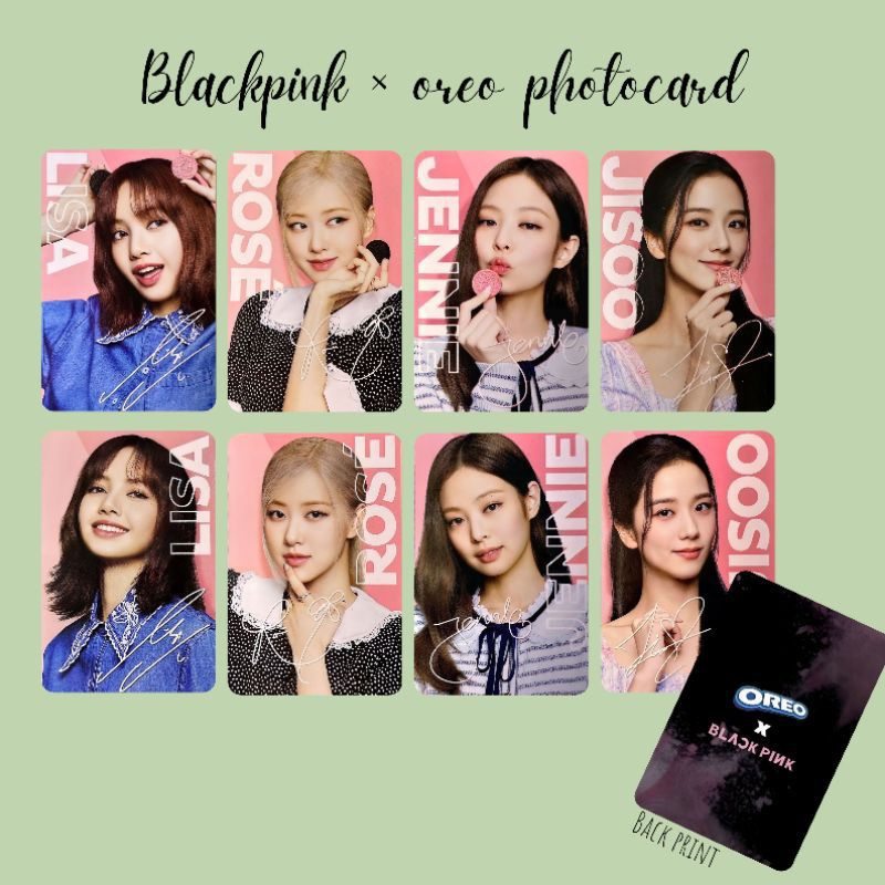 Card oreo Blackpink official Shopee Việt Nam