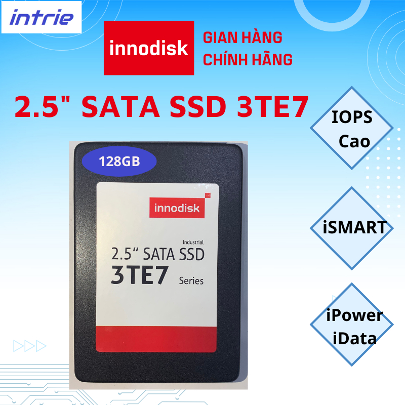 Ổ Cứng Cong Nghiep SSD 2 5 Innodisk SATA III 3TE7 128GB Shopee Việt Nam