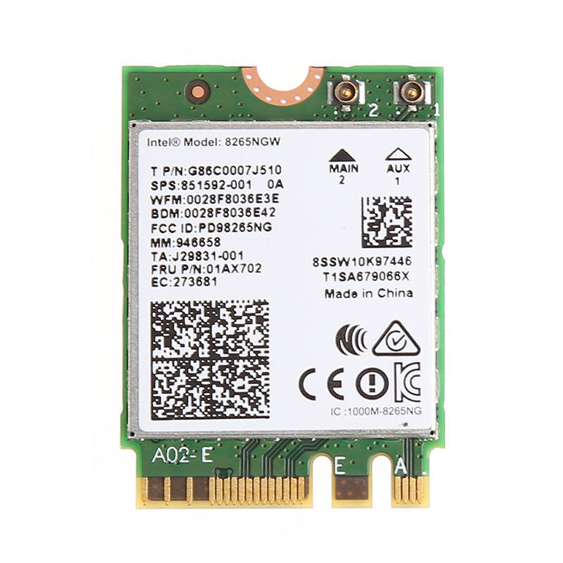 BH 12 tháng Card Intel WiFi Bluetooth AX210 AX200 AX201 AC 9560 9260