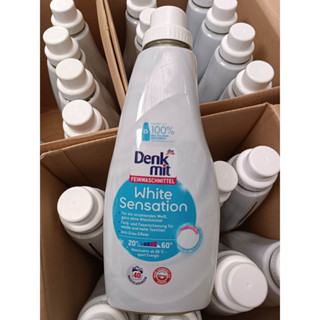 Nước giặt tẩy trắng Denkmit White Sensation chai 1L giúp làm sạch và