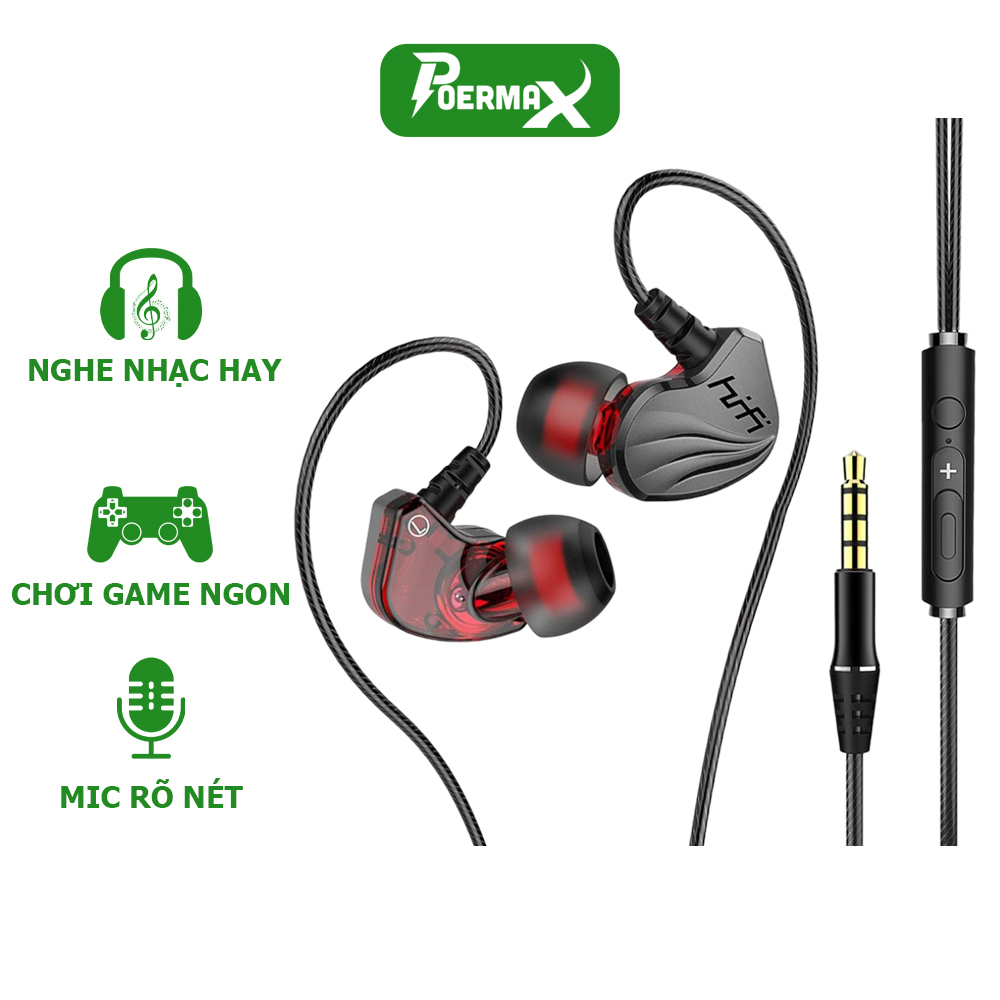 Tai Nghe C D Y Poermax S Super Bass Gaming Ch Ng N Shopee Vi T Nam