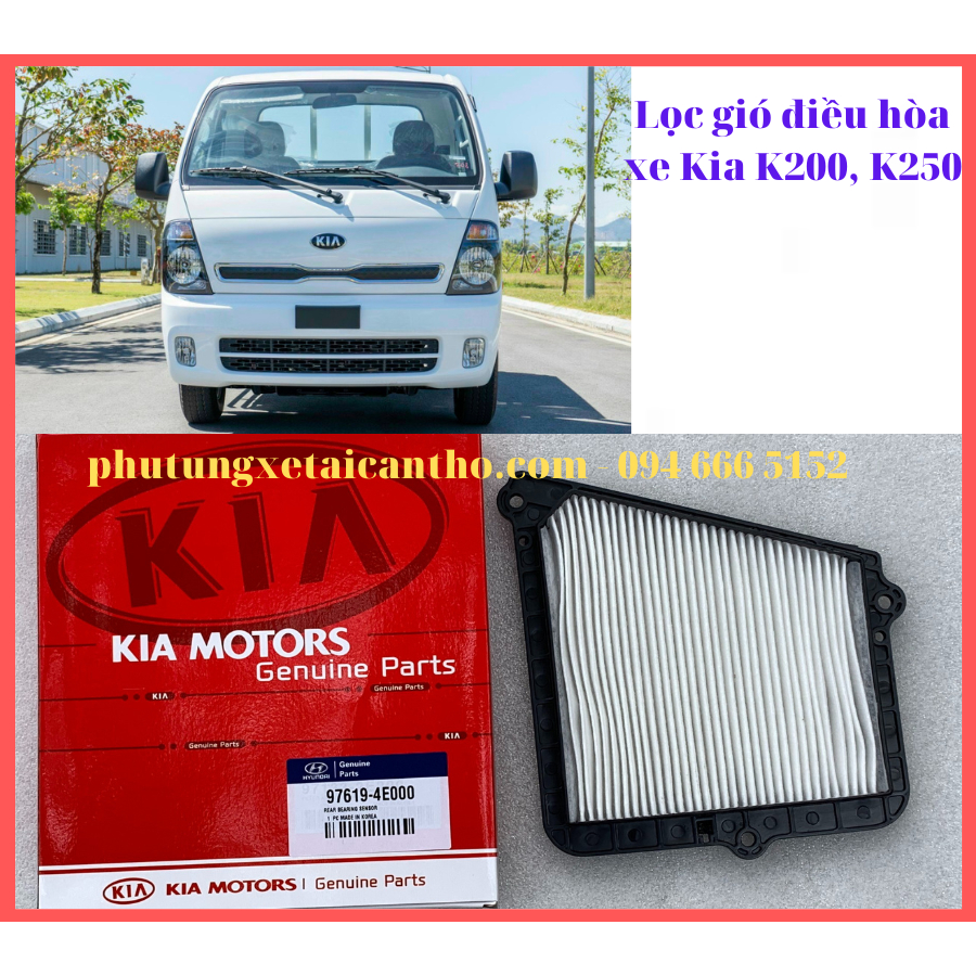 Lọc gió điều hòa xe Kia K250 K200 K200S K250L Bongo 3 Shopee Việt Nam