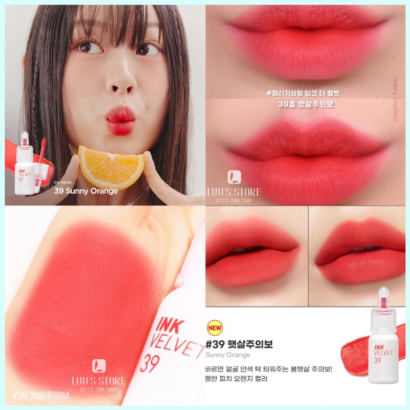 Son Kem Peripera Ink Velvet Lip Tint Shopee Việt Nam