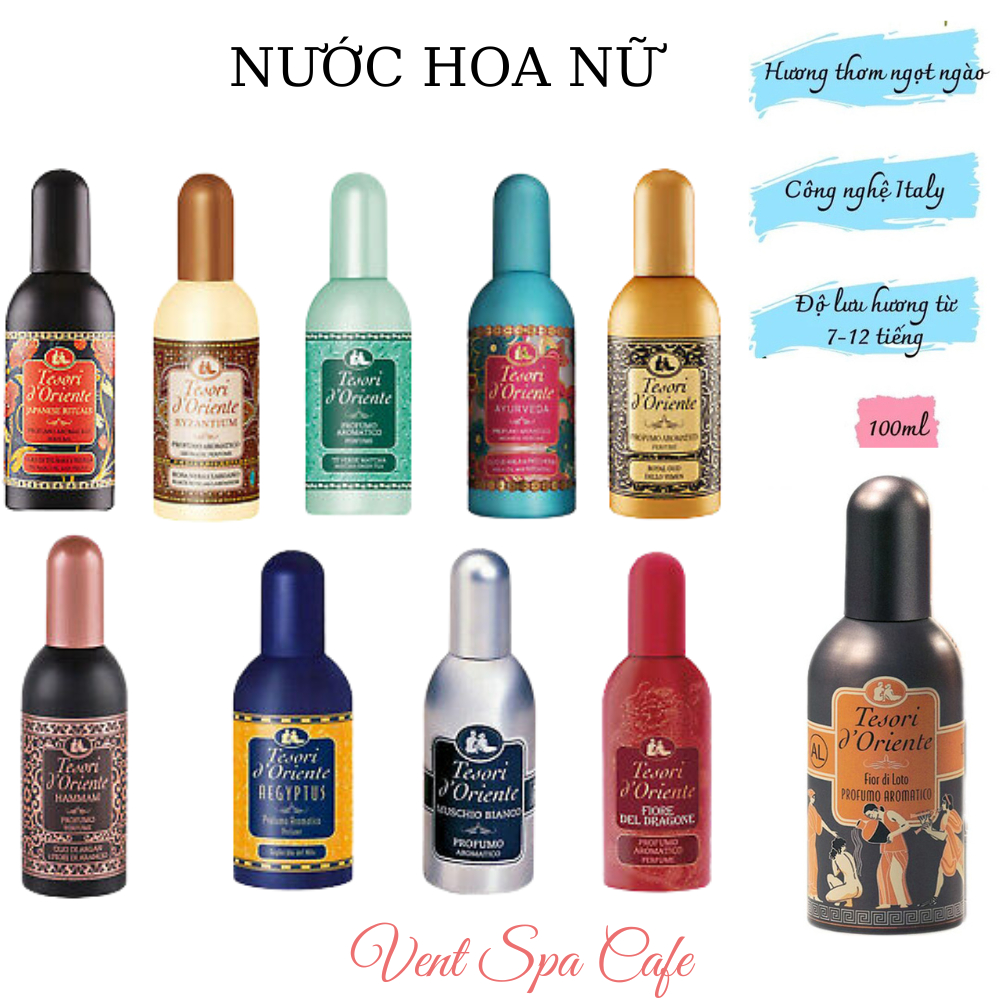 Nước Hoa Tesori DOriente xịt thơm body TESORI DORIENTE Lotus Flower