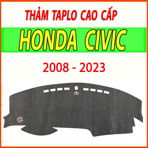 Thảm taplo Honda Civic 2015 2016 2017 2018 2019 2022 2023 thảm taplo