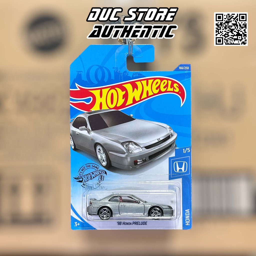 ducstore Xe mô hình GHB55 Hot Wheels 98 Honda Prelude Silver Shopee
