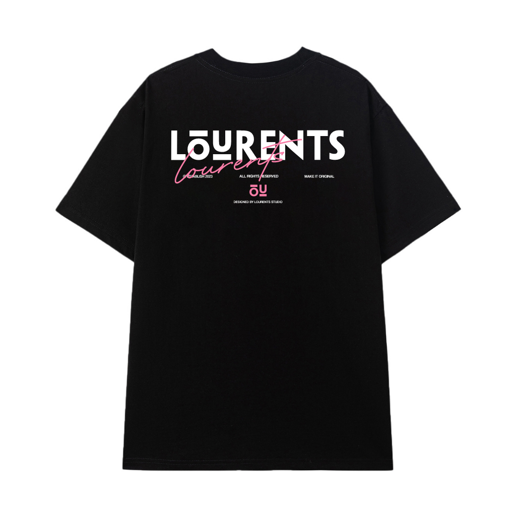 Áo Thun Unisex Local Brand Lourents Signature Tee TEE1 Shopee Việt Nam