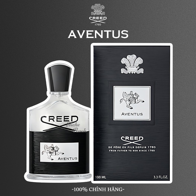 CAO CẤP100ML nước hoa nam creed aventus EDP eau de parfum Thơm Lâu