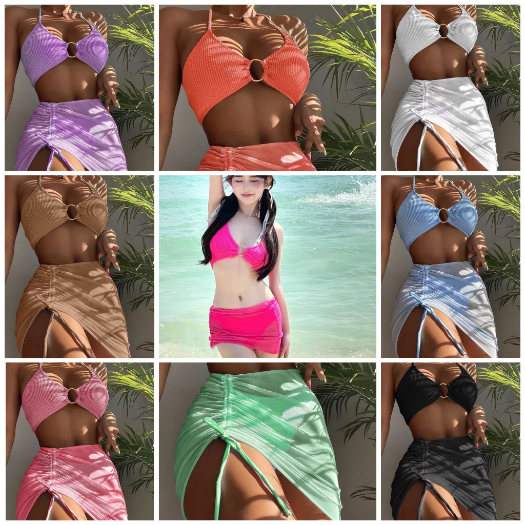 BikiniStoreVn Bikini khoen váy lưới QC full 9 màu S11 Shopee Việt Nam