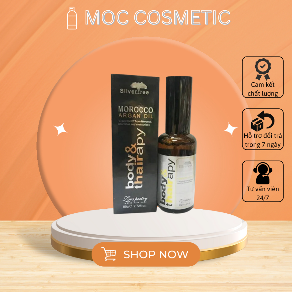 Tinh D U D Ng T C Morocco Argan Oil Ml Body Thairapy Shopee Vi T Nam