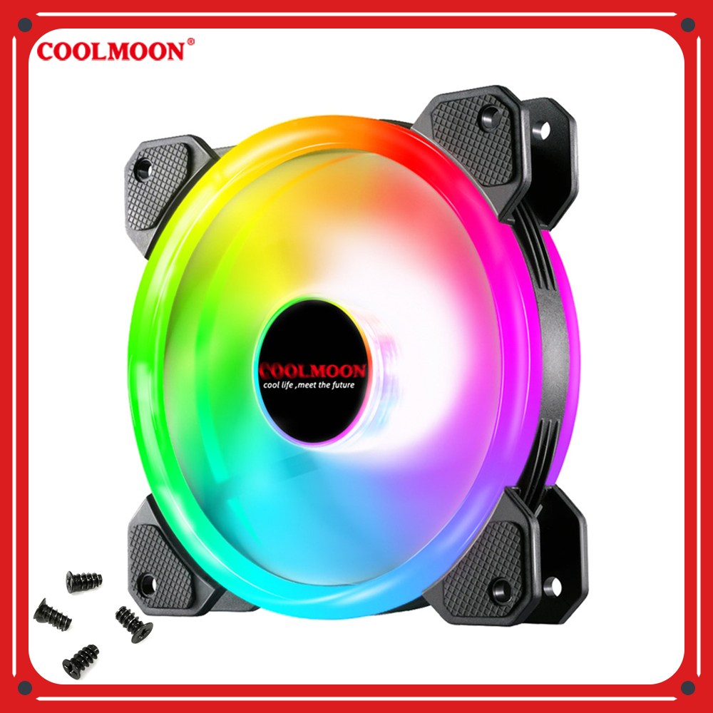 Qu T T N Nhi T Fan Led Rgb Coolmoon V Led Dual Ring Led T M Led