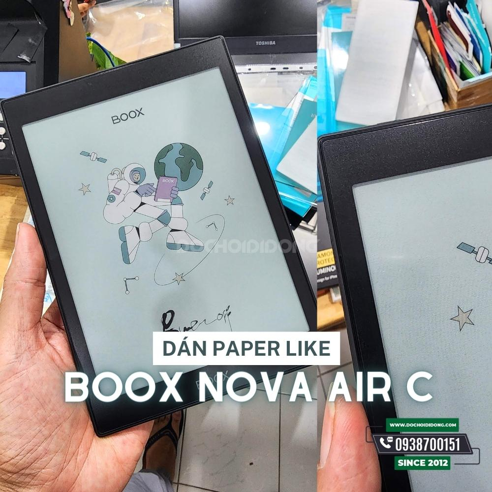 Miếng Dán Paper Like Nhám Mờ Zacase Máy Đọc Sách Onyx Boox Nova Air C