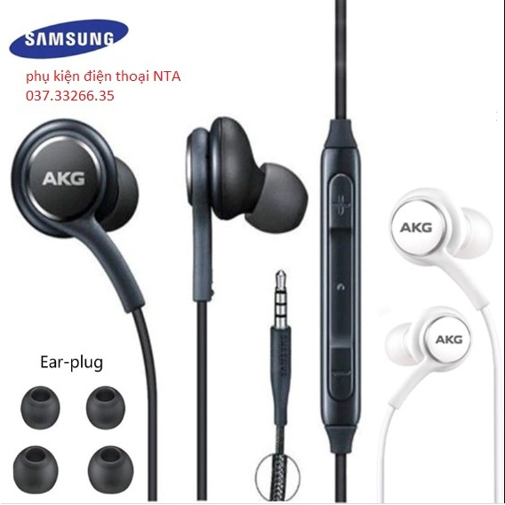 Tai nghe SamSumg AKG jack 3 5mm cho tất cả các dòng điện thoại Shopee