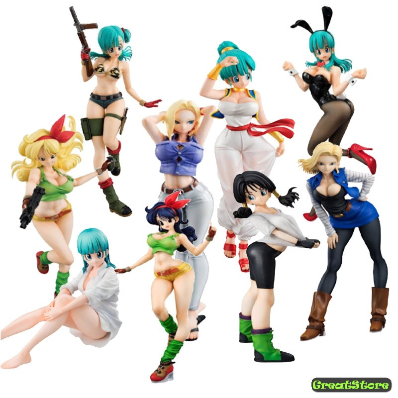 S N M H Nh Dragonball Gals Girls Bulma Lunch Lunchi No