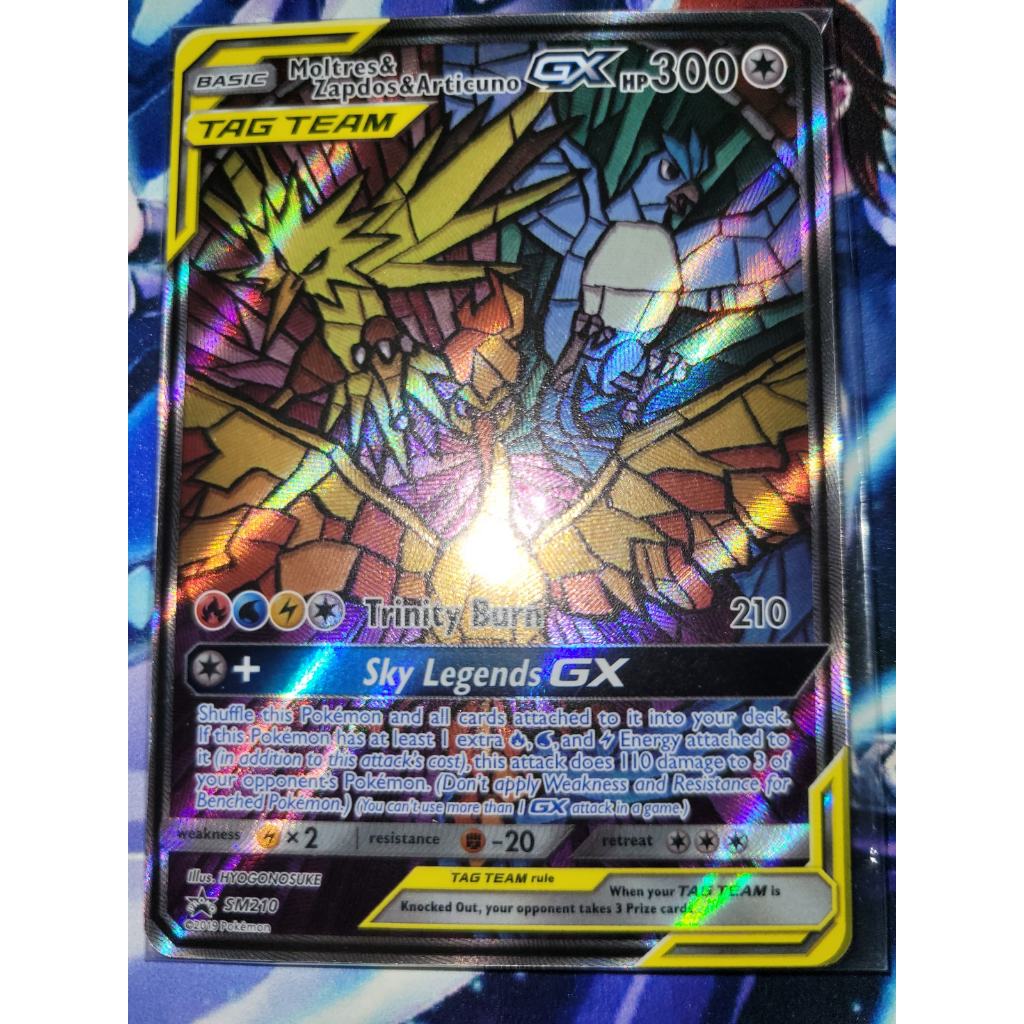 Th B I Pokemon Tcg Moltres Zapdos Articuno Gx Sun Moon