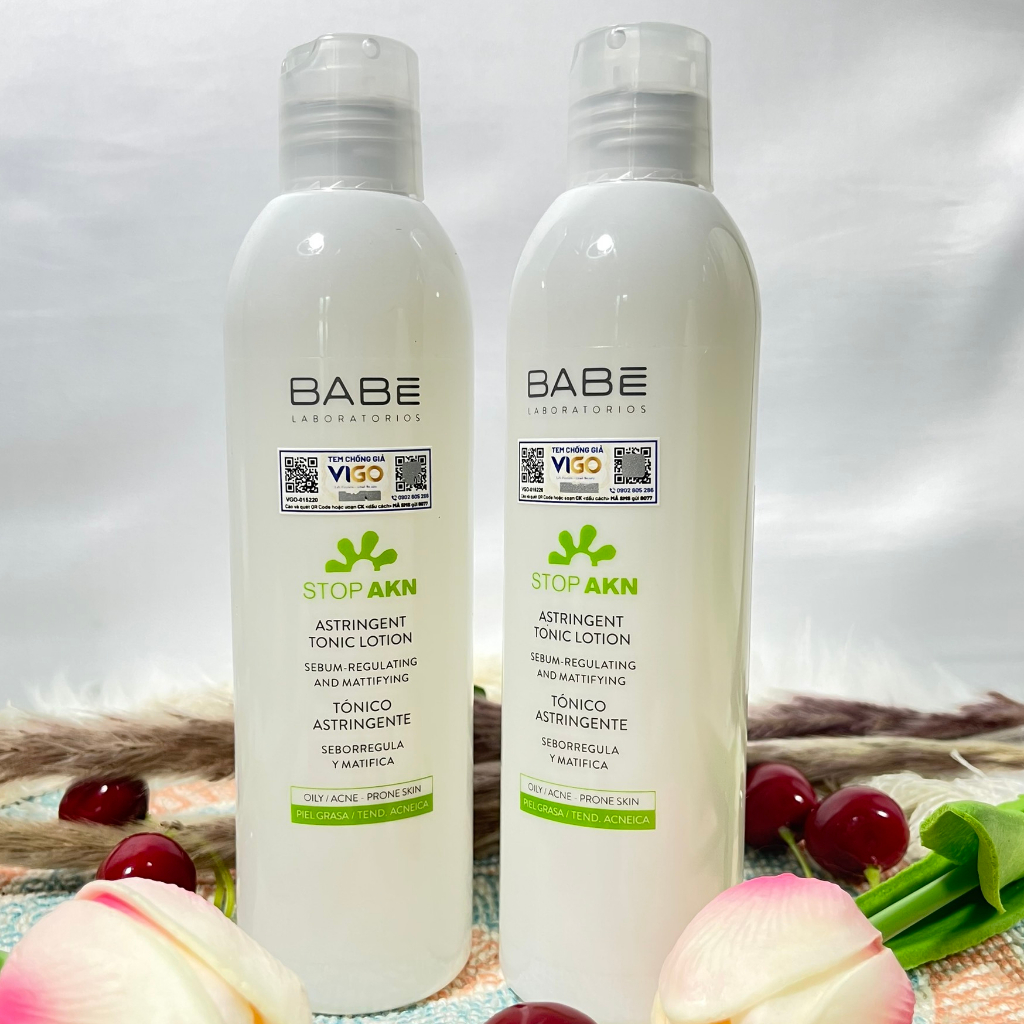 NƯỚC CÂN BẰNG TONER BABE CHO DA DẦU MỤN HỖ TRỢ GIẢM MỤN GIẢM NHỜN NỘI