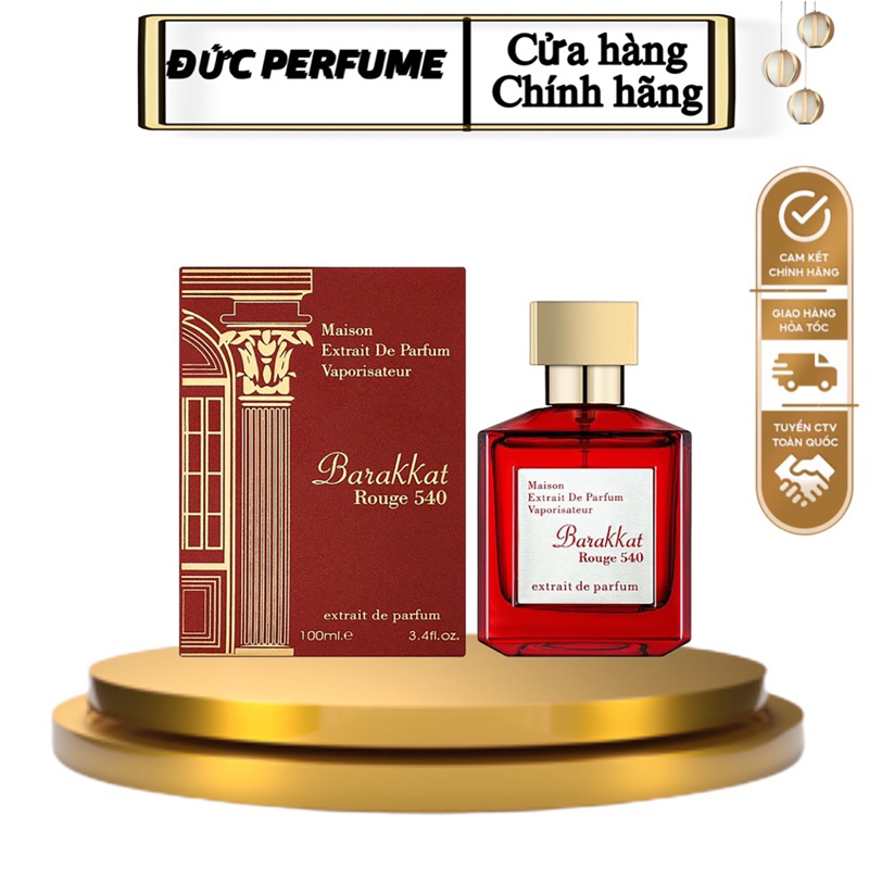 Nước hoa Dubai BARAKKAT ROUGE 540 EXTRAIT DE PARFUM 100ML Shopee Việt Nam